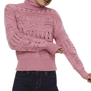 NWT VERO MODA | High Neck Knit Sweater